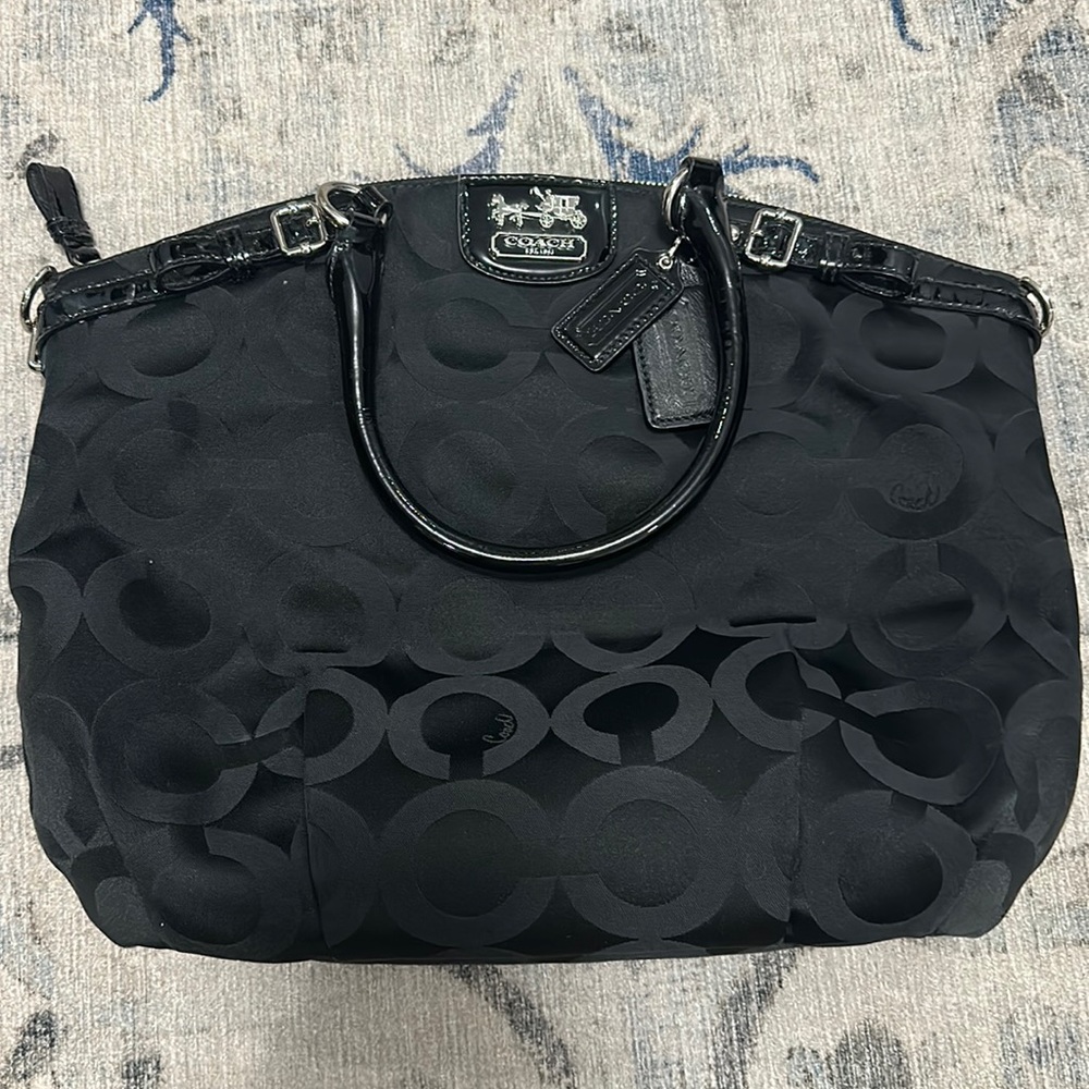 Coach Black C Style Handbag